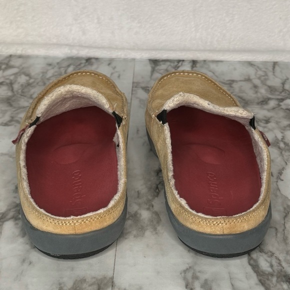 Spenco Women's Orthotic Suede Wool‎ Lined Slip-On Mule- Sz 8 - Picture 5 of 10